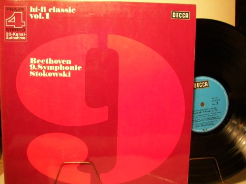 BEETHOVEN - 9. SYMPHONIE STOKOWSKI - HIFI CLASSIC VOL.1 - PHASE 4 STEREO 20-KANAL-AUFNAHME - DECCA - VINYL