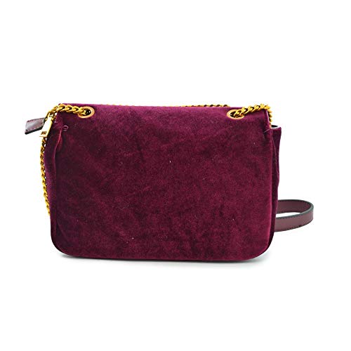 Benavente Bolso pequeño terciopelo purpura