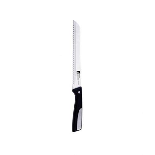 Bergner Resa - Cuchillo para pan de acero inoxidable, 20 cm