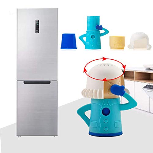 BESLIME Angry Mama Limpiador de Microondas-Limpiador de vapor de microondas Cool Mama Congelador Olor Ambientador Mejorar el Olor de Dormitorio, Baño y Microondas Horno 3pcs