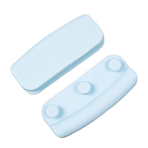 BESTonZON 2pcs Asas de Silicona Protector (Azul)