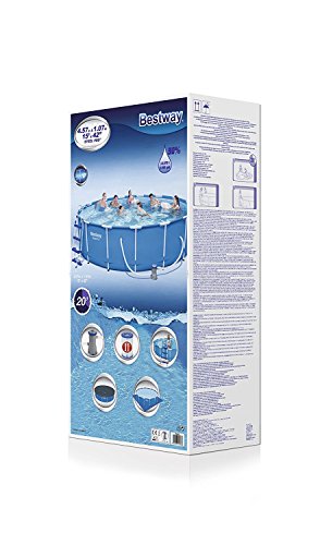 Bestway 56488 Piscina Steel Pro MAX con depuradora, M