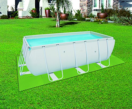 Bestway 58265 - Tapiz de Suelo de Goma 81x81 cm Verde