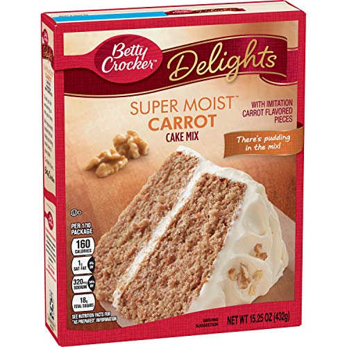 Betty Crocker Super Moist Carrot Cake Mix - 432 gr