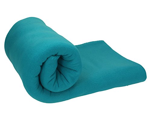 Betz Manta Polar Lujosa tamaño 130x170 cm Calidad 220 g/m² Fleece Blanket Manta Sofa Forro Polar de Color Turquesa