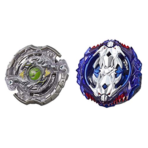 Beyblade Burst Turbo Sling Shock - Peonzas Silver X Jormuntor J4 y Leopard L4, sin Lanzador