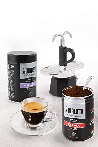 Bialetti Mini Express, cafetera de 2 tazas, aluminio