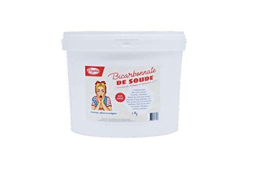 Bicarbonato de soda, 5 kg, alimentario E500", extra fino, incluye instrucciones de uso