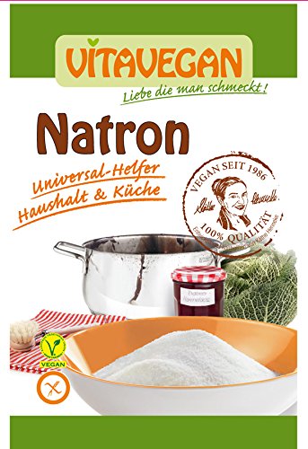 Bicarbonato Di Sodio alimenticio ecologico Formula Alimenticia (NaHC03) 20g Biovegan | Bicarbonato Di Sodio Grado Alimenticio Sin Dióxido De Azufre Sin Sulfitos Sin Aluminio- Bicarbonato Di Sodio Puro