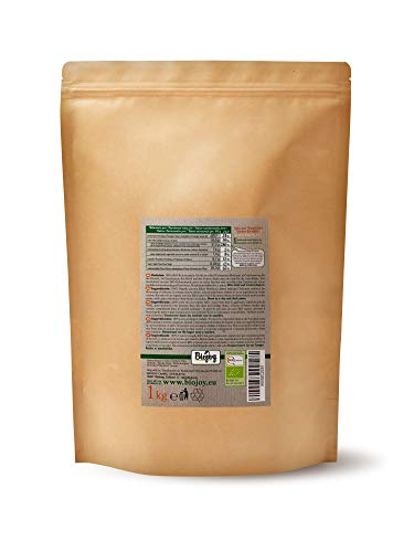 Biojoy Coco rallado ecologico, sin azúcar y sin tostar, rallado mediano (1 kg)