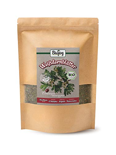 Biojoy Hojas y flores de espino orgánico, cortadas - Crataegus monogyna (250 gr)