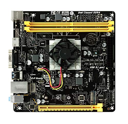 Biostar A10N-8800E - Placa Base NA (CPU integrada) Mini ITX (DDR4-SDRAM, DIMM, 2133 MHz, Dual, AMD, AMD Athlon FX)