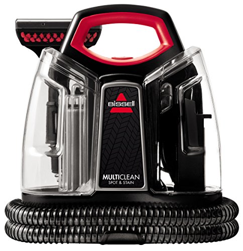 Bissell 4720M Spot & Stain Limpiador de Manchas, 300 W, 2.5 litros, 74 Decibelios, Plastic, Negro, Rojo