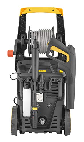 Black+Decker SXPW19PE Hidrolimpiadora de Alta Presión, 1900 W, Negro y Amarillo