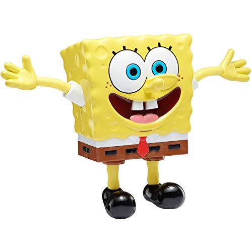 Bob Esponja Squarepants | Estiradores | Bob Esponja Estiramiento con Sonidos | Juguete Interactivo de 7 Pulgadas