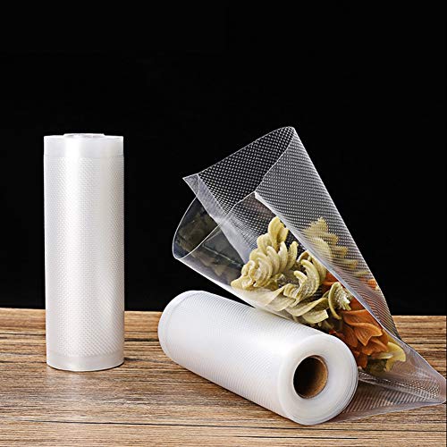 Bolsas de Vacío Profesional para la Conservación de Alimentos Protector la Comida para Sous Vide Cocina 100 packs,Blanco,20 * 25cm