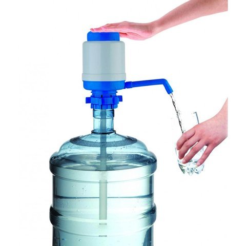 Bomba manual para dispensador de agua embotellada, casa, oficina, exterior,genérico, compatible para botellas y garrafas de todas las medida según fábricante