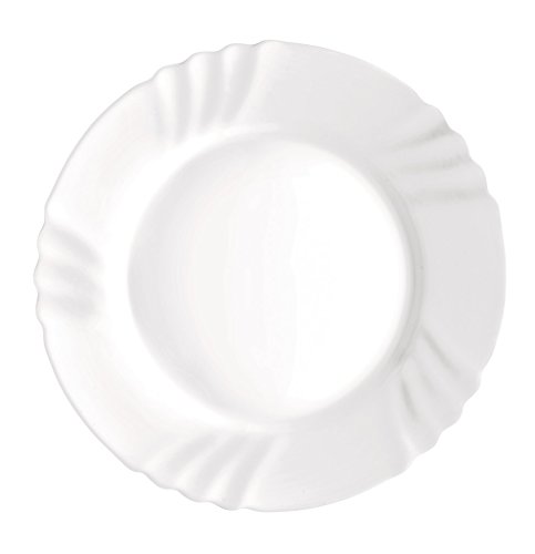 Bormioli Rocco 6181501 Plato Llano, Bianco, 25,5 cm