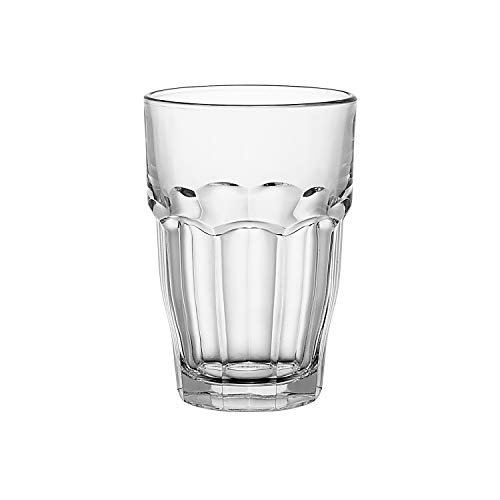 Bormioli Rocco DXT01140 Vaso Rock Bar Long Drink, Vidrio, Multicolor