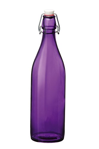 Bormioli Rocco Giara Bottle Set of 6, Violet by Bormioli Rocco