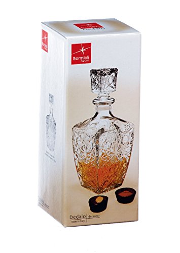 Bormioli Rocco Jarra de Vidrio para licores Dedalo - 800 ml (28 oz)