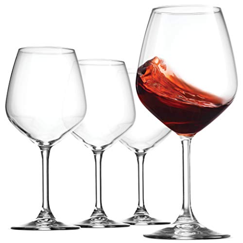 Bormioli Rocco Restaurant Red Wine Glass, Set of 4 by Bormioli Rocco Glass Co., Inc.