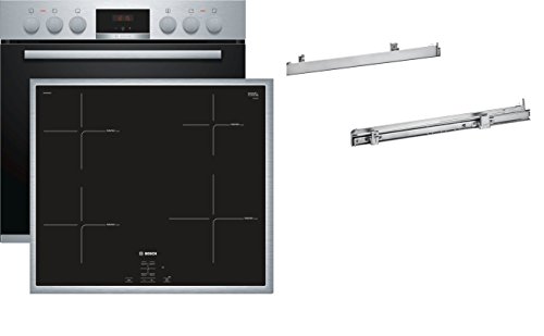 Bosch HND414OS60 - Cocina de inducción (empotrada, 59,4 cm, 4 zonas de cocción de inducción con detección de olla)