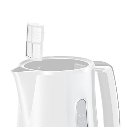 Bosch TWK3A011 Hervidor de Agua, 1.7 litros, 2400 W, Color Blanco