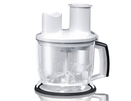 Braun FPK5 Multiquick Accesorio De Procesador De Alimentos, 1.5 Litros, Acero Inoxidable/Plástico, Transparente/Blanco