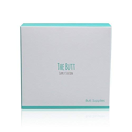 Butt Supplies - Rollo de cinta adhesiva (con dispensador, 15.2 x 14.8 x 6.6 cm, 222 g), color azul