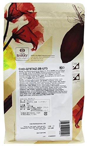 Cacao Barry 1kg 75% Tanzania Easimelt