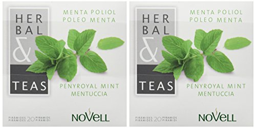 Cafes Novell Infusión de Menta - 2 unidades (40 Pirámides)