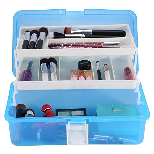 Caja de almacenamiento multifuncional para manicura, maquillaje, cosméticos, contenedor, caja de almacenamiento (tamaño grande)