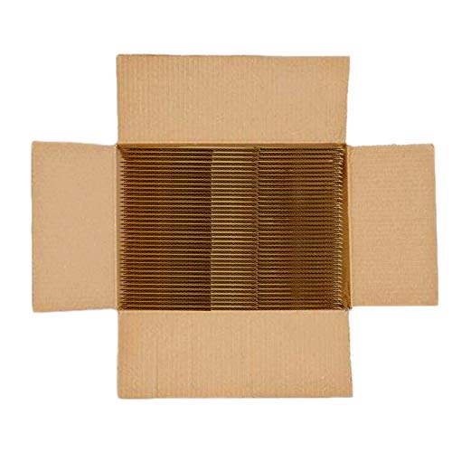 Cajas de cartón Kraft de 15,2 x 10,2 x 10,2 cm, cajas de envío corrugadas de una sola pared, 25 unidades
