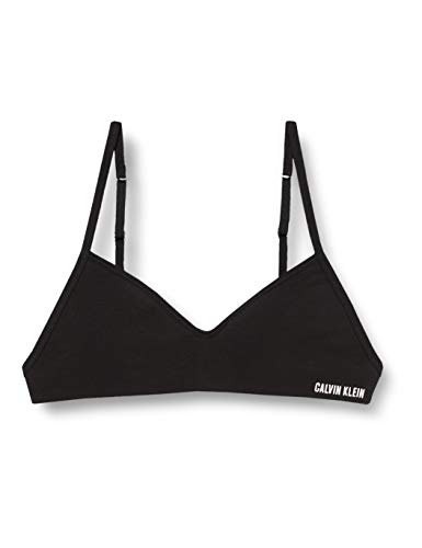 Calvin Klein Molded Bra Ropa Interior, Black, 12/14/2020 para Niñas