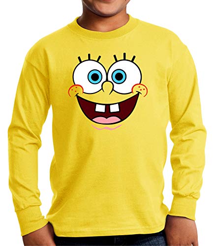 Camiseta Manga Larga de NIÑOS Bob Esponja Calamardo Spongebob 003 11-12 años