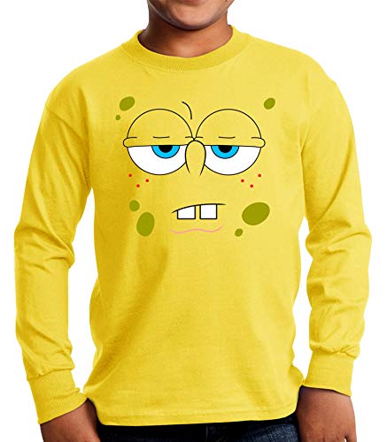 Camiseta Manga Larga de NIÑOS Bob Esponja Calamardo Spongebob 005 11-12 años