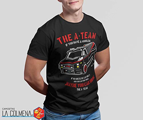 Camisetas La Colmena 4209-Parodia, The A Team M