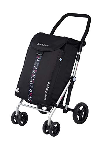 Carlett Carro DE LA Compra Lett 470, Gran Capacidad, Nueva Coleccion 2019-2020, Negro