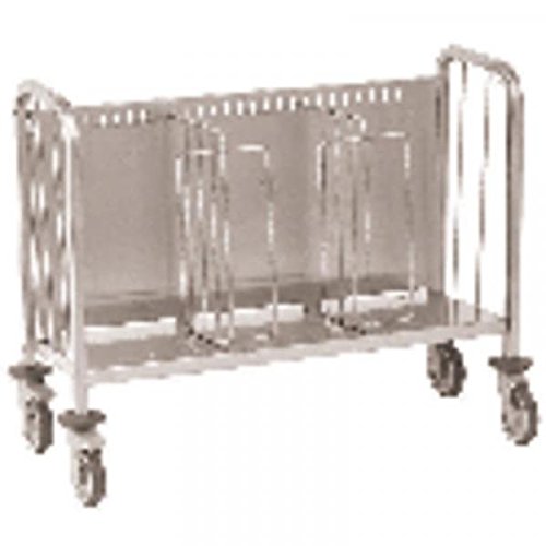 Carro Porta Platos, Inox Inox