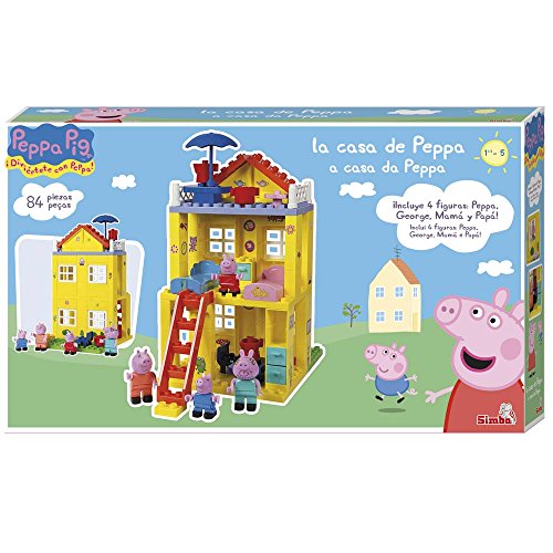 Casa de Peppa Pig de bloques de construcción (Simba 6063439)