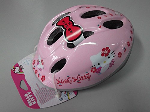 Casco bicicleta Bimba Helmet Kids ironway Original Hello Kitty Pink Cubes TG.48 – 54