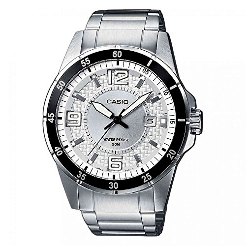 Casio Collection Reloj Analógico para Hombre de Cuarzo con Correa en Acero Inoxidable MTP-1291D-7AVEF