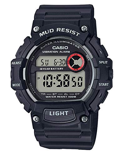 Casio Reloj Digital para Hombre de Cuarzo con Correa en Resina TRT-110H-1AVEF