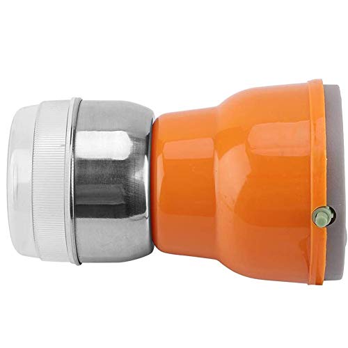 Cestbon Molinillo de café, cafetera eléctrica Molinillo de Cereales domésticos Tuercas sabrosas Especias molienda 220V,Naranja