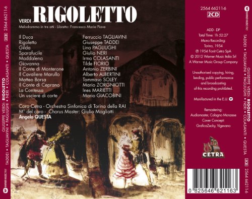 Cetra Verdi Collection: Rigoletto