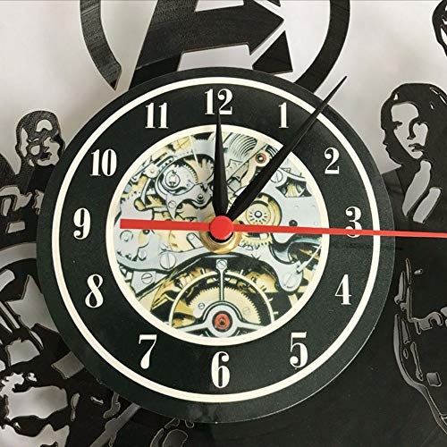 Chef Vinyl Wall Clock Art Decor Presents Artwork Sign Decor Gifts Decorations For Men Kitchen