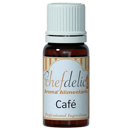 Chefdelice Chefdelice Aroma Concentrado Para Glaseados, Helados, Horneados Y Cremas Sabor Café, 10Ml Chefdelice 21 g