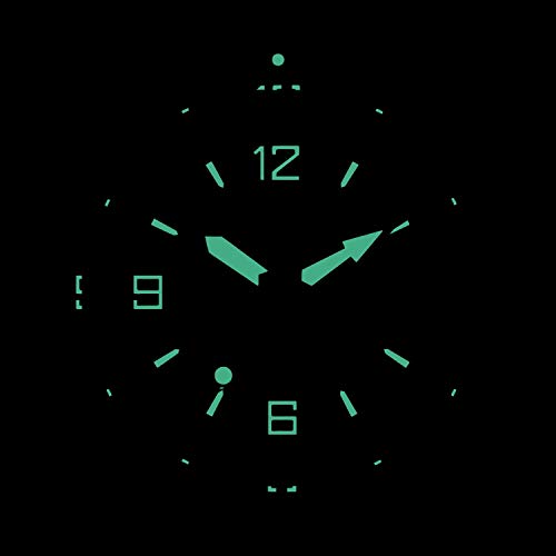 Chris Benz CBM.SI.MB.SW - Reloj analógico de Cuarzo Unisex con Correa de Acero Inoxidable, Color Plateado