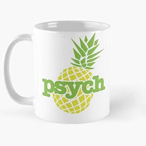 ClownZii TV James Hill Spencer Show Guster Gus Roday and Psych Shawn Burton Dule Taza de café con Leche 11 oz